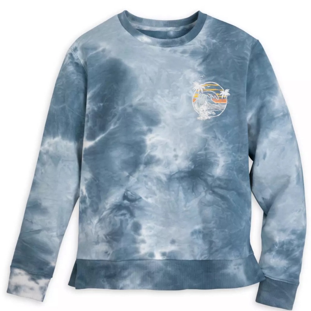 Stitch Stitch Long Sleeve Tie-Dye Pullover